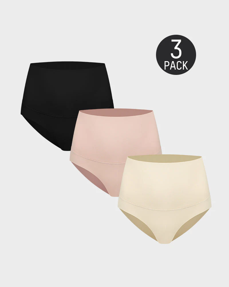 3-Pack High Waisted Tummy Control Briefs - Image 11