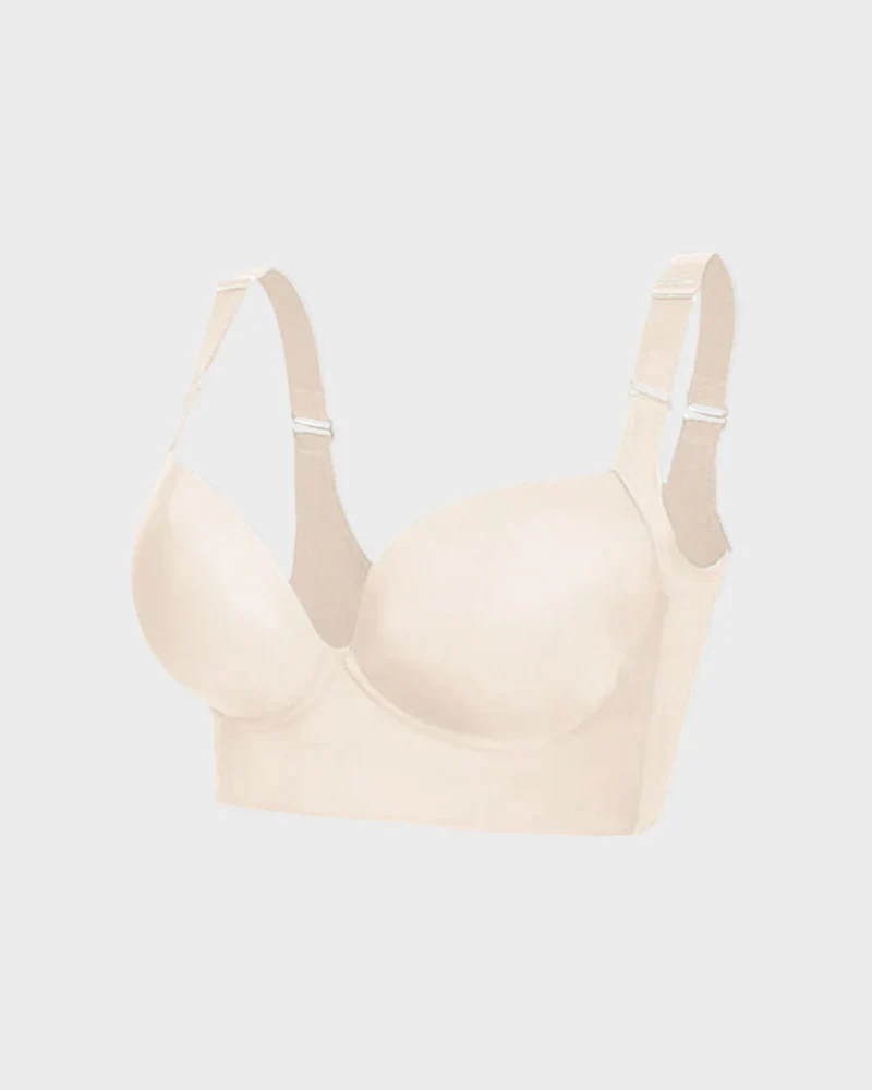 Back Smoothing Underwire Push Up Bra - Image 11