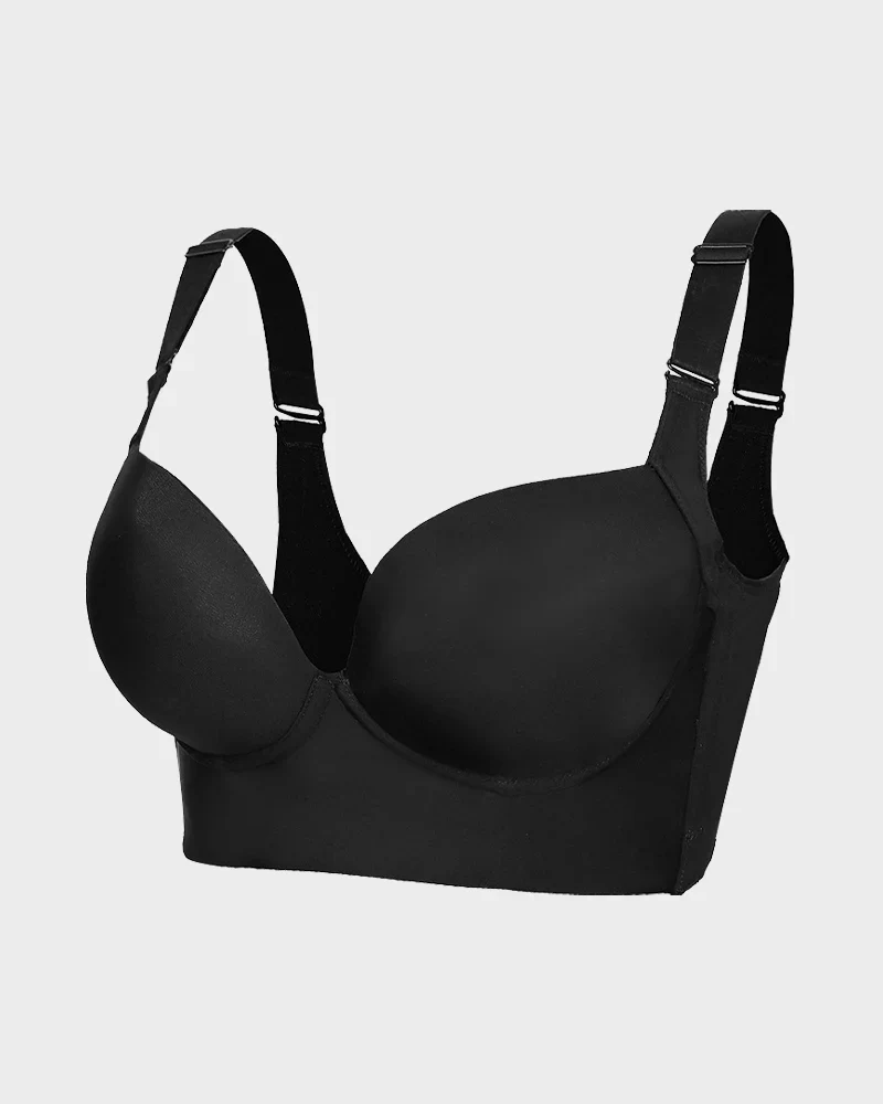 Back Smoothing Underwire Push Up Bra - Image 12