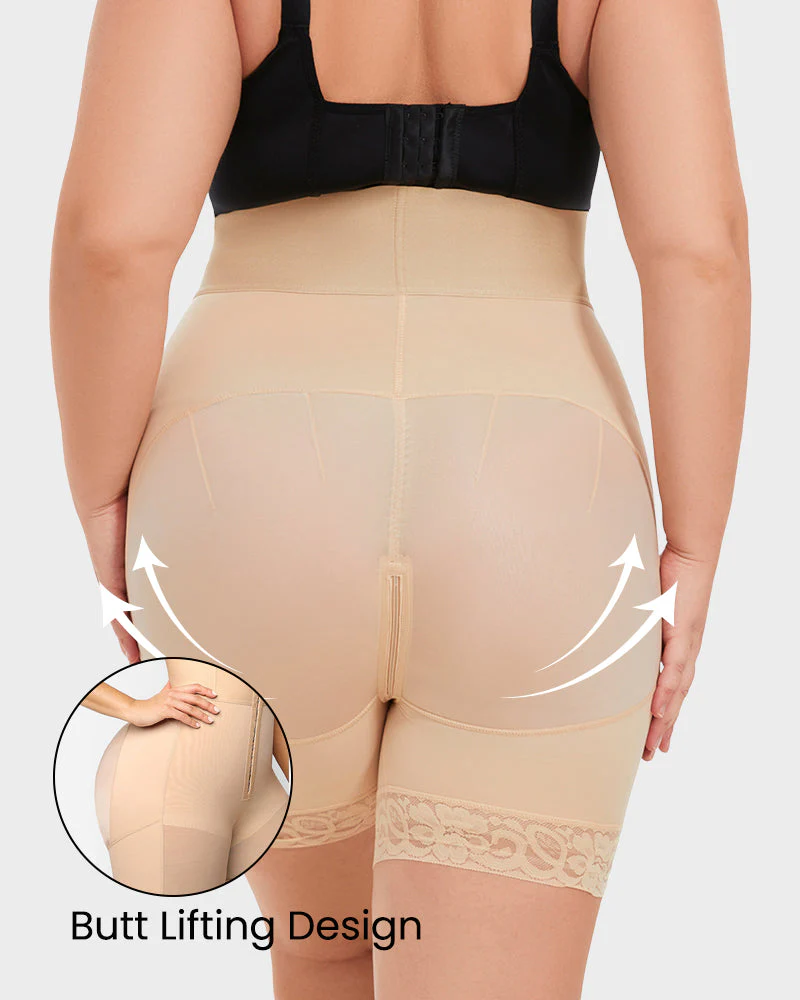 Boned Sculpt Ultra High Waist Shorts - Image 12