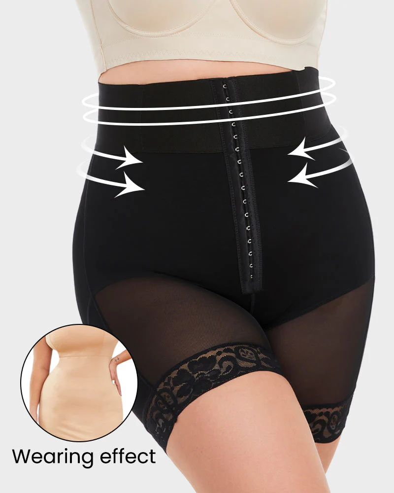 Boned Sculpt Ultra High Waist Shorts - Image 4