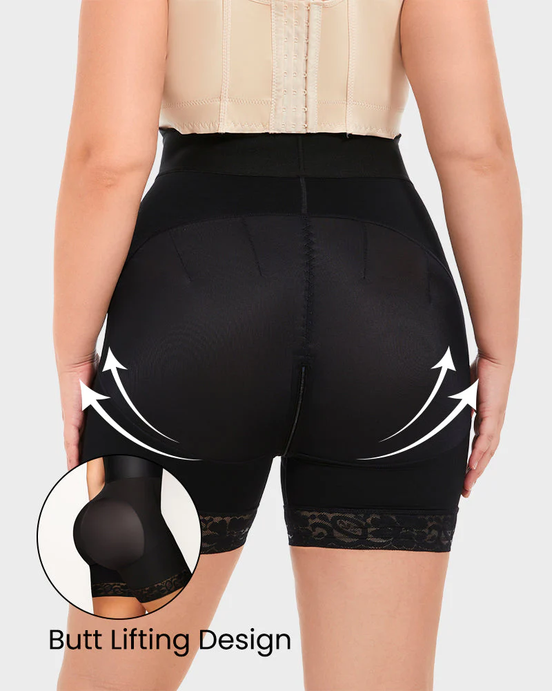 Boned Sculpt Ultra High Waist Shorts - Image 6