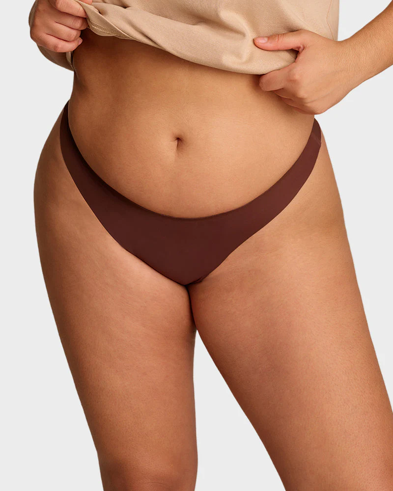 Comfort Seamless Sport Thong Panties (9 Pack) - Image 5