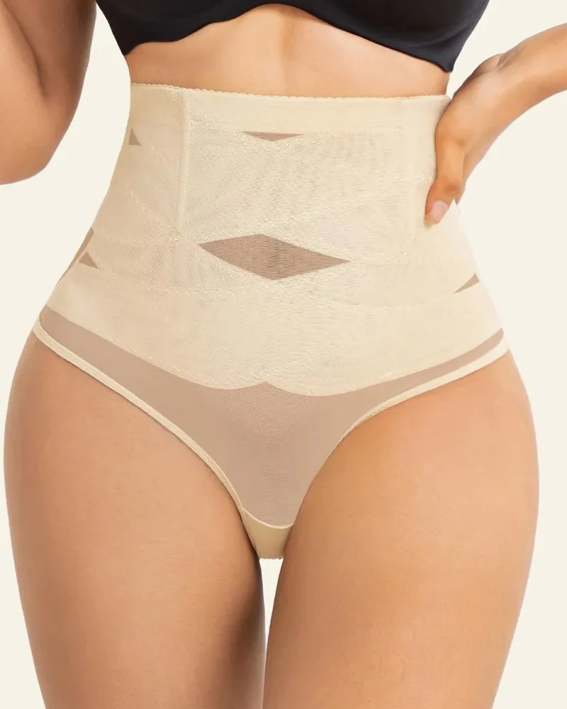Cross High Waist Shaping Briefs - Image 6