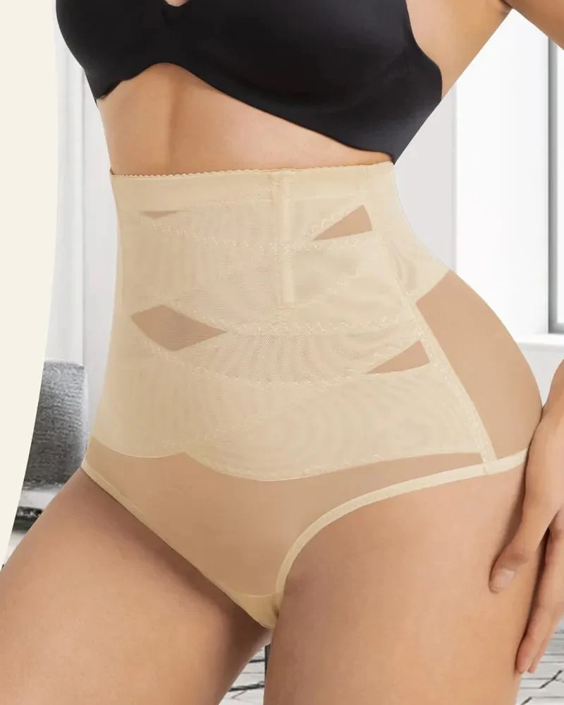 Cross High Waist Shaping Briefs - Image 7