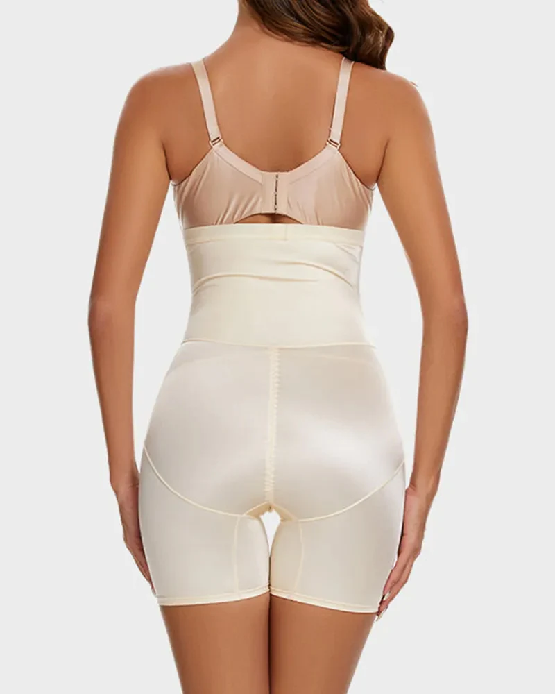 Crossover Bandage High Waist Hip-Lifting Shorts - Image 5