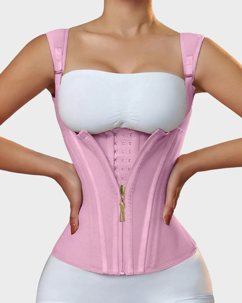 Double Waistband Corset Vest Waist Trainer - Image 9