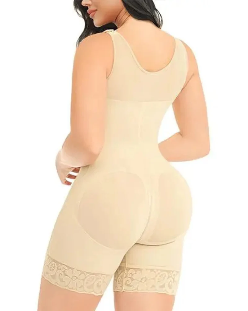 Extra Plus Size Shaper Bodysuit Tummy Control Shapewear With Bra - Image 14