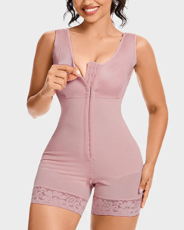 Extra Plus Size Shaper Bodysuit Tummy Control Shapewear With Bra - Image 23