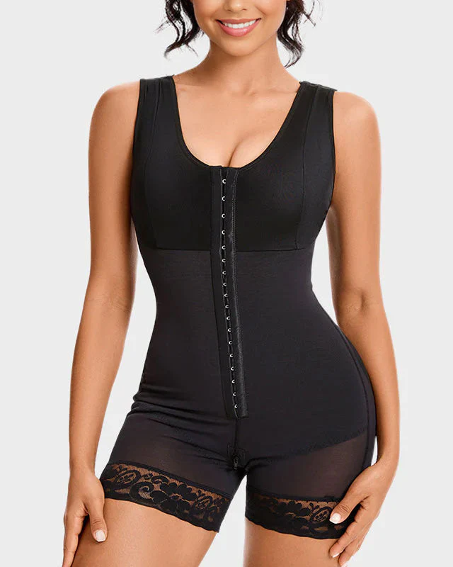 Extra Plus Size Shaper Bodysuit Tummy Control Shapewear With Bra - Image 3