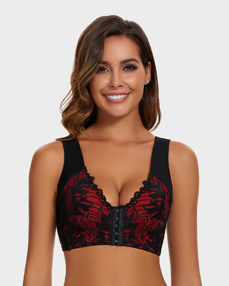 FRONT CLOSURE '5D' SHAPING WIRELESS BEAUTY BACK BRA - Image 10