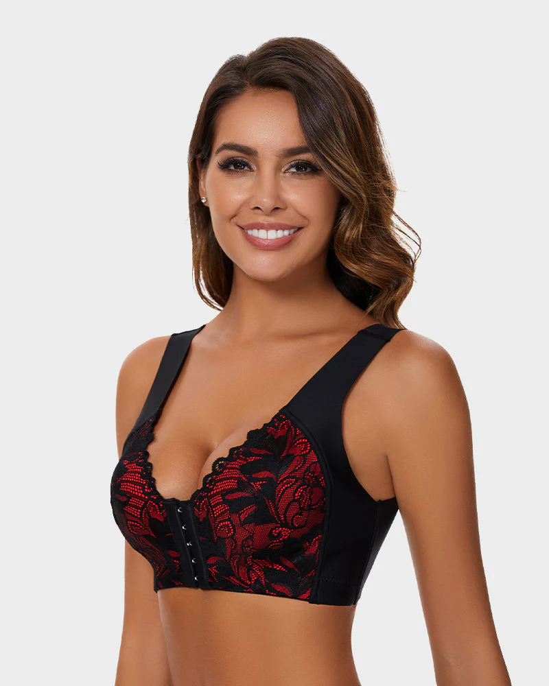 FRONT CLOSURE '5D' SHAPING WIRELESS BEAUTY BACK BRA - Image 11