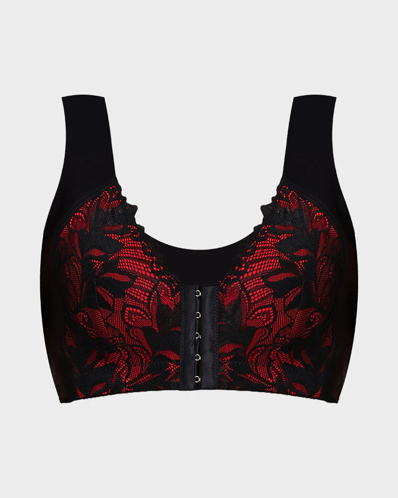 FRONT CLOSURE '5D' SHAPING WIRELESS BEAUTY BACK BRA - Image 12