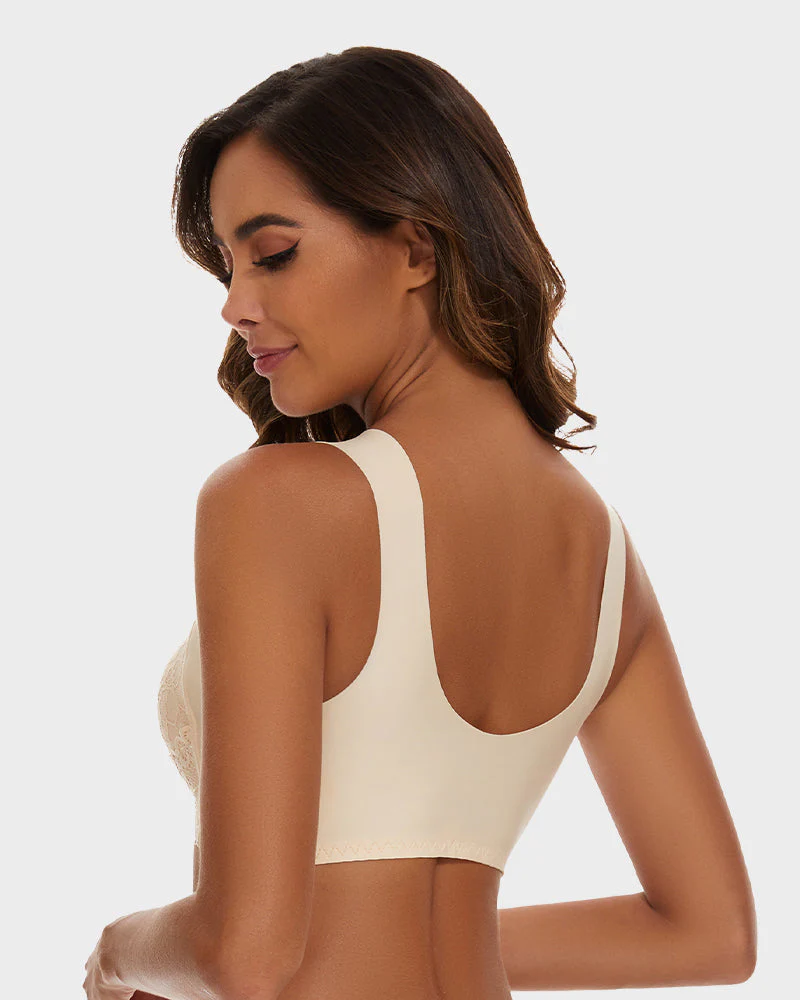FRONT CLOSURE '5D' SHAPING WIRELESS BEAUTY BACK BRA - Image 7