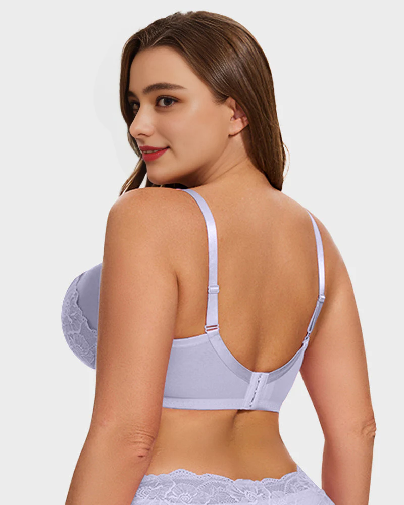 Full Coverage Lace Minimizer Bra - Image 14