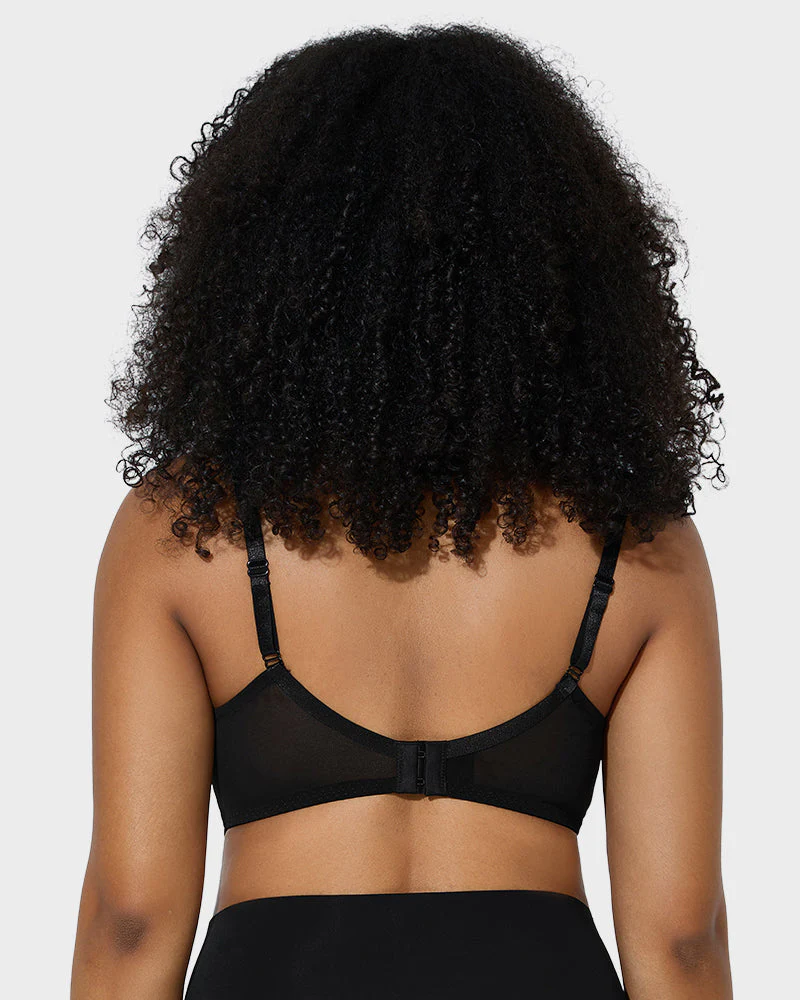 Full Coverage Lace Minimizer Bra - Image 4