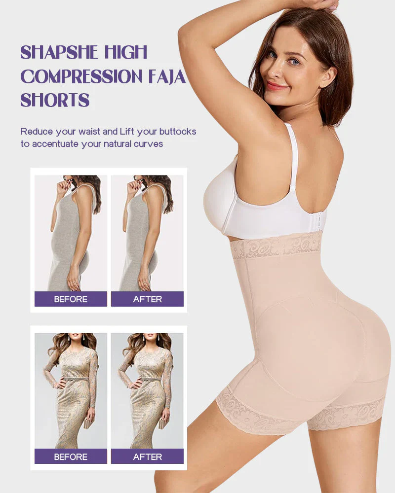 High Waist Shorts Thigh Slimmer - Image 5