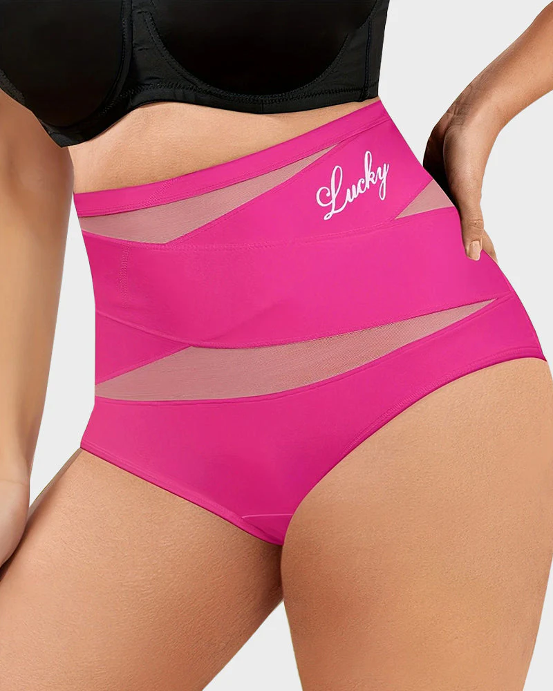 High-Waist Tummy Control Seamless Shaping Lucky Panties - Image 7