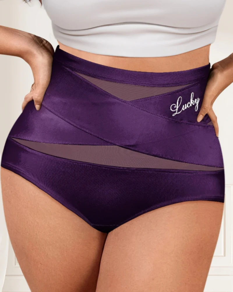 High-Waist Tummy Control Seamless Shaping Lucky Panties - Image 9