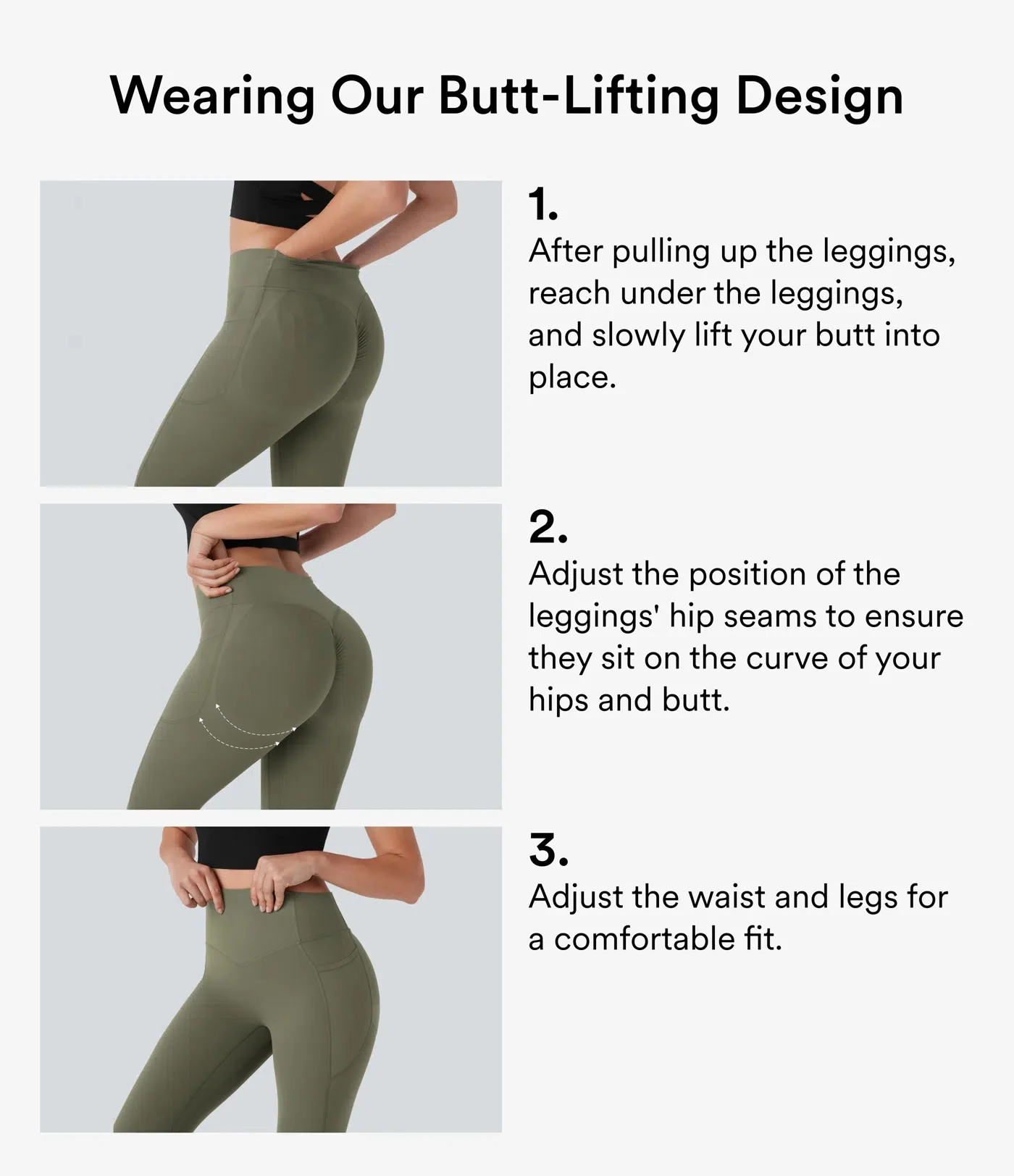 High Waisted Tummy Control Pocket Shaping Yoga Bootcut Leggings - Image 30