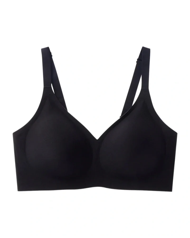 Jelly Wireless Women Comfortable Push Up Bra - Image 7