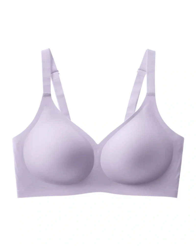 Jelly Wireless Women Comfortable Push Up Bra - Image 9