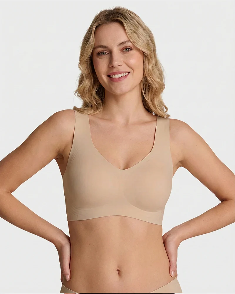 Lifting Wire-Free Antibacterial Jelly Bra - Image 11
