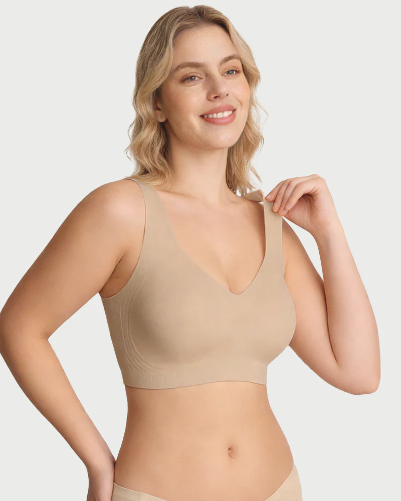 Lifting Wire-Free Antibacterial Jelly Bra - Image 12