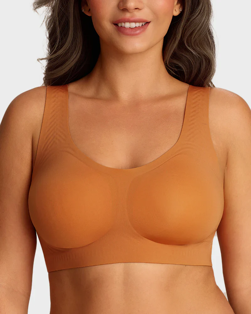 Lifting Wire-Free Antibacterial Jelly Bra - Image 24