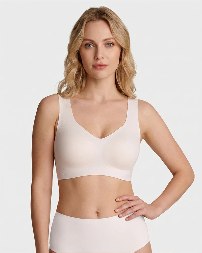 Lifting Wire-Free Antibacterial Jelly Bra - Image 8