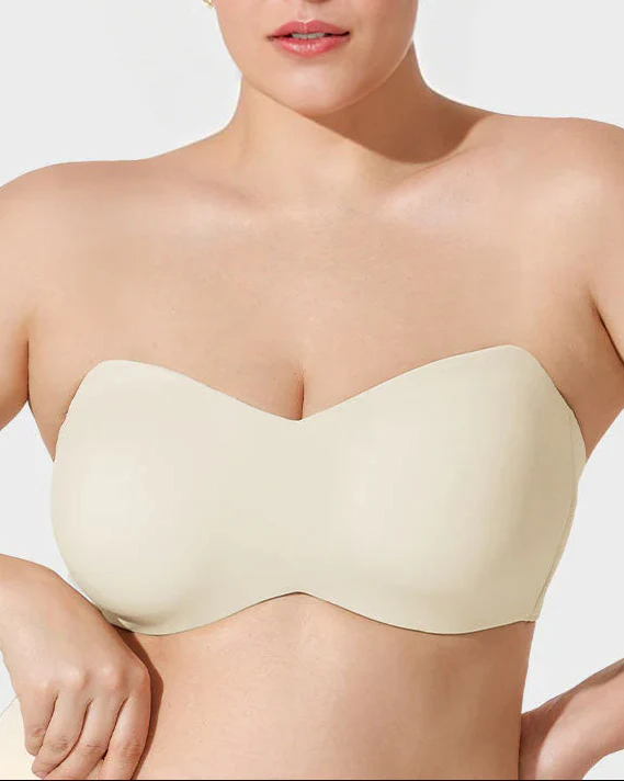 Full Support Non-Slip Convertible Bandeau Bra - Image 3