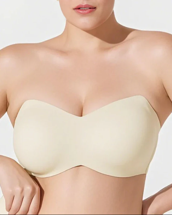Full Support Non-Slip Convertible Bandeau Bra - Image 4