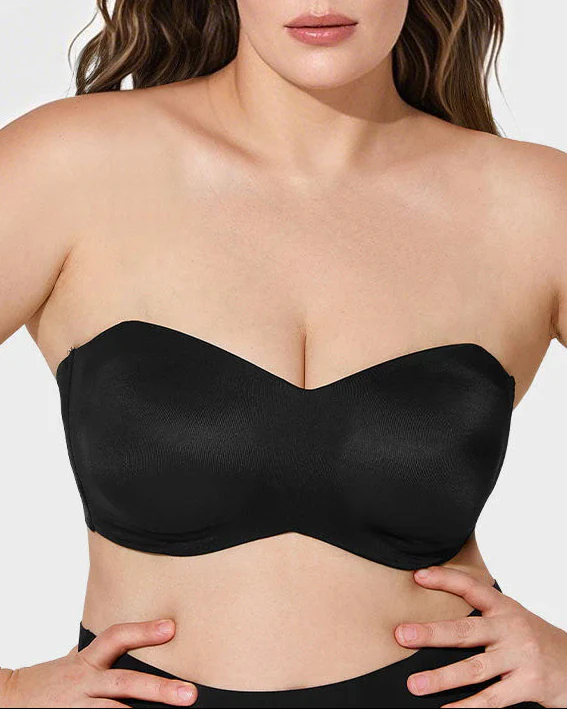 Full Support Non-Slip Convertible Bandeau Bra - Image 5