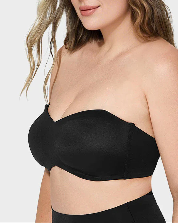 Full Support Non-Slip Convertible Bandeau Bra - Image 6