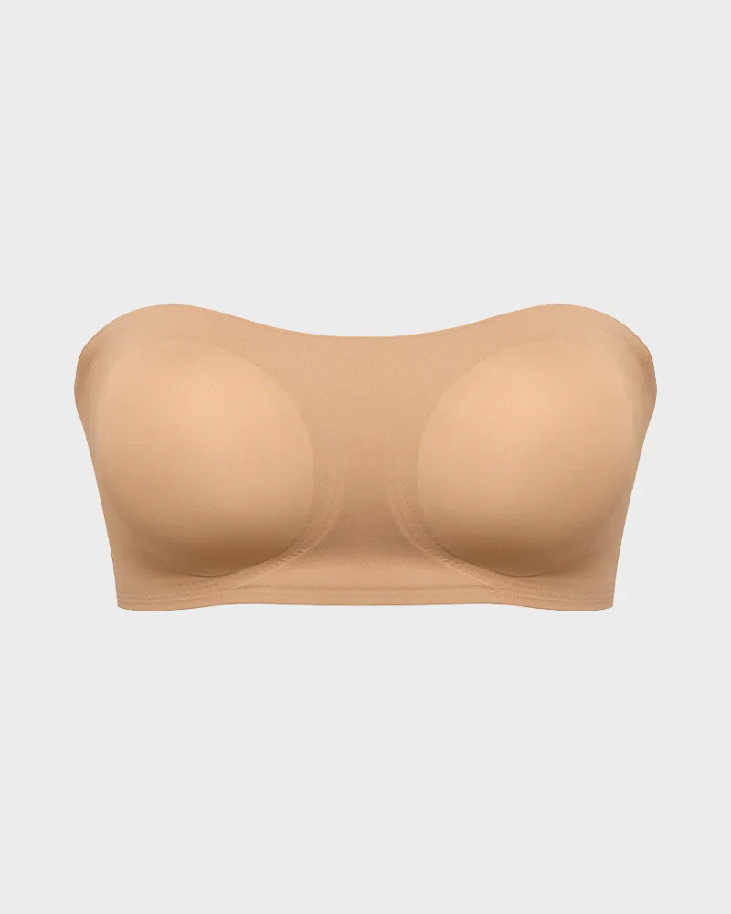 Non-Slip Crossover Side Hook Bandeau Bra - Image 10