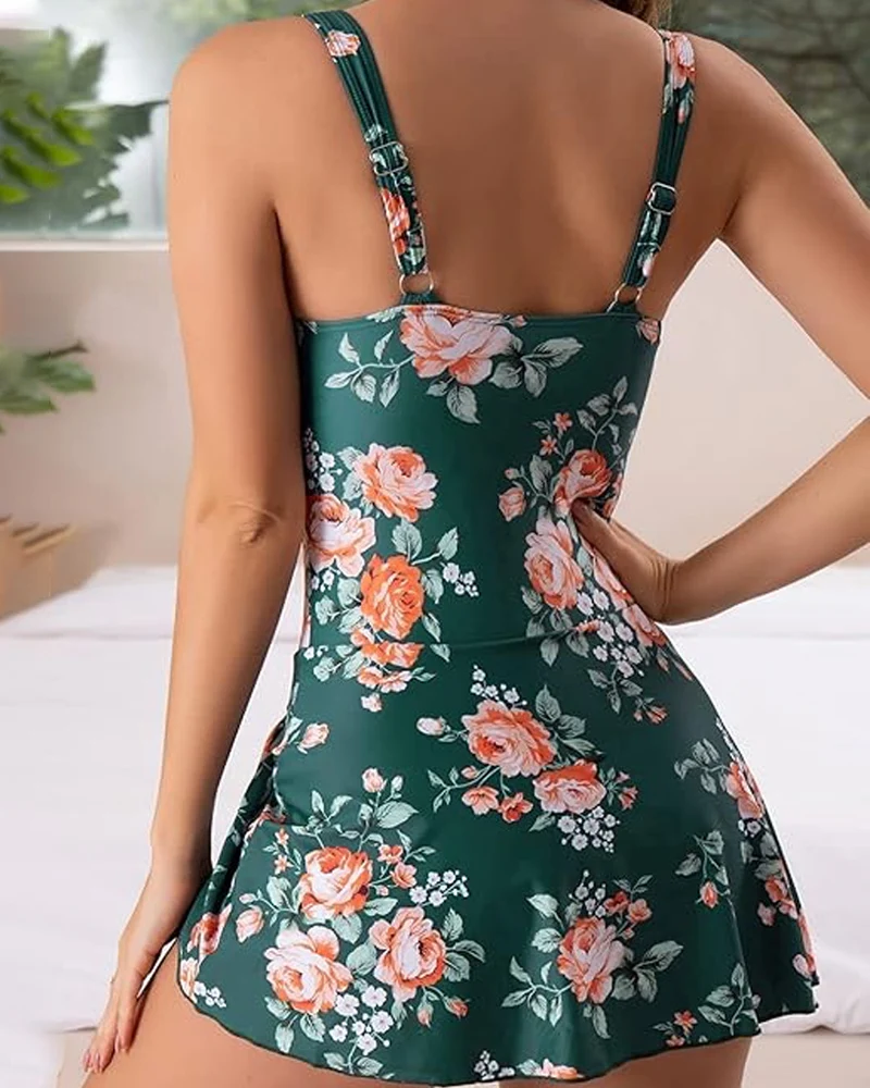 🔥FLASH SALE🔥 One Piece Tummy Control Tie Knot Swimsuits - Image 26