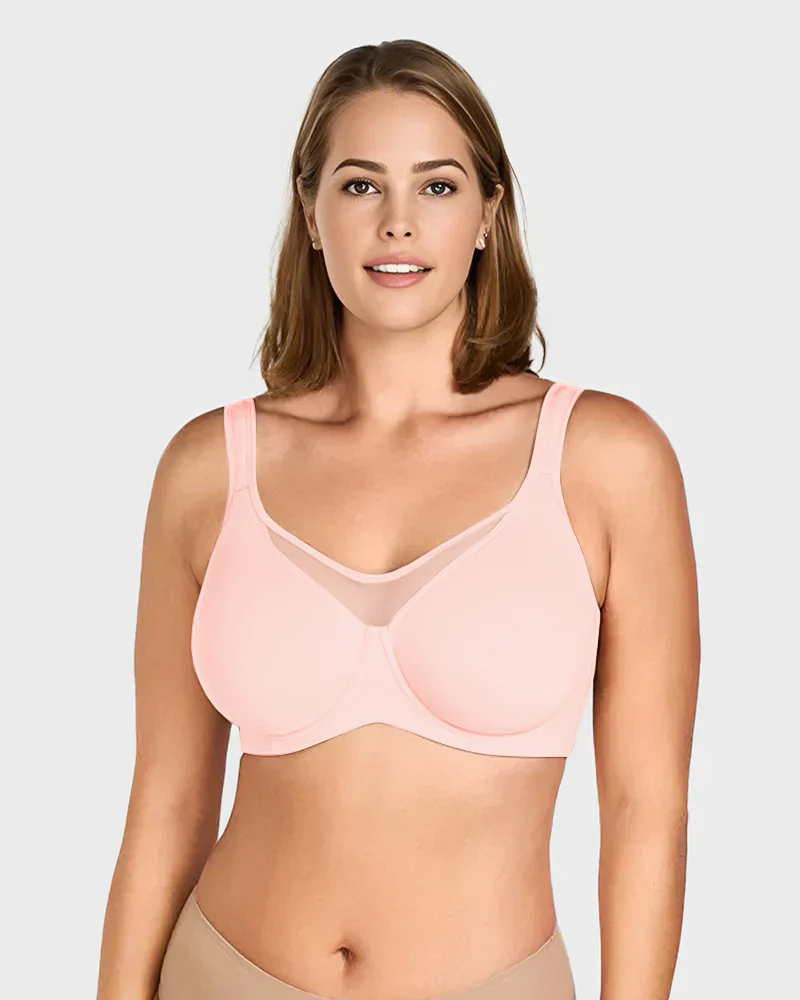 Plus Size Cooling Full Coverage Minimizer Bra - Image 18