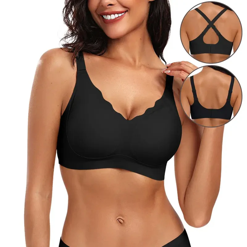 Seamless Comfort Smoothing Push Up Bra - Image 3