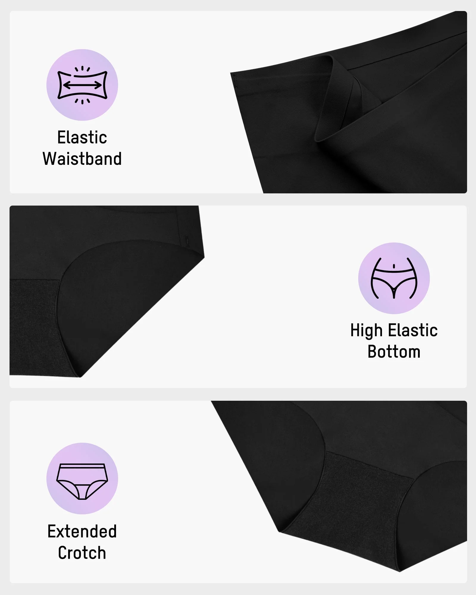 Seamless Tummy Control High-Waist Panties (5 Pack) - Image 14