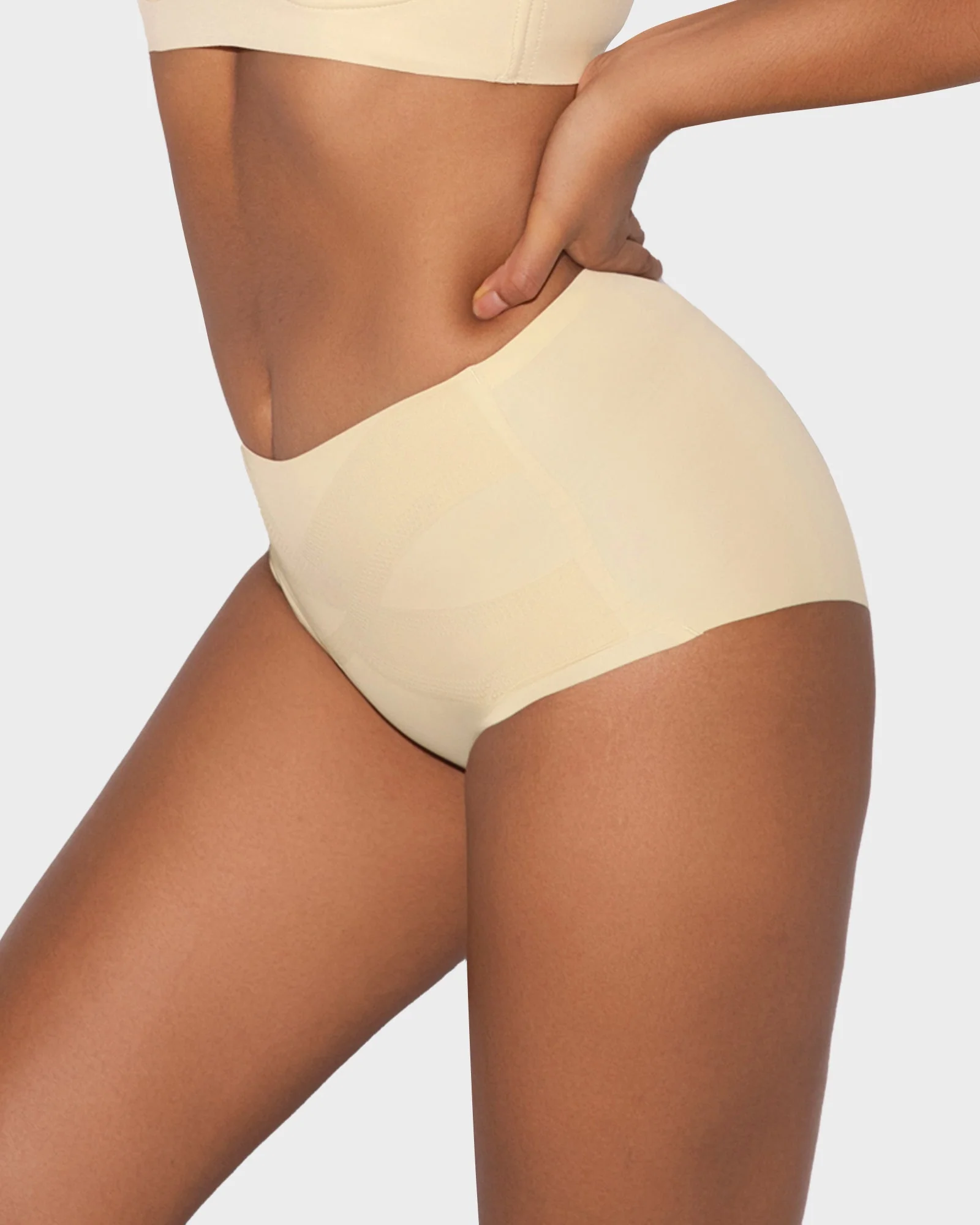 Seamless Tummy Control High-Waist Panties (5 Pack) - Image 3