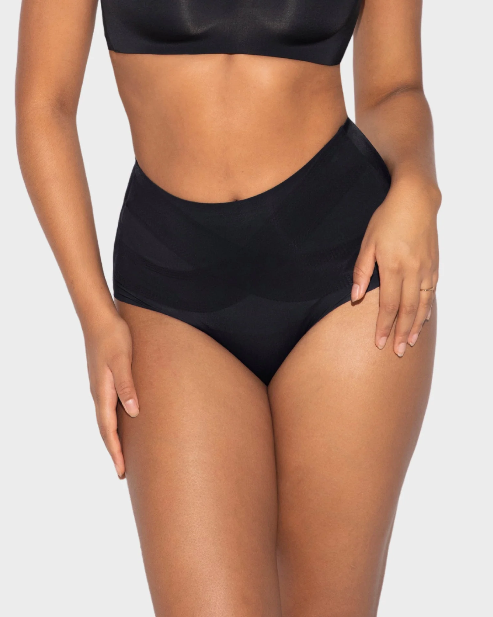 Seamless Tummy Control High-Waist Panties (5 Pack) - Image 9