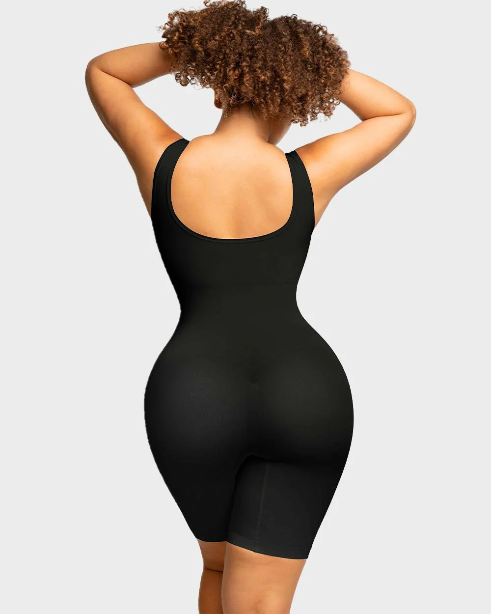 Seamless Sculpting Mid Thigh Bodysuit - Image 6