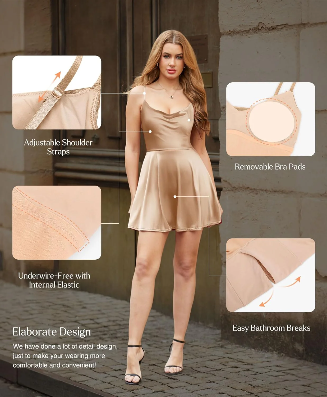 Shaping Corset Mini Dress – Curve-Enhancing & Confidence-Boosting - Image 5