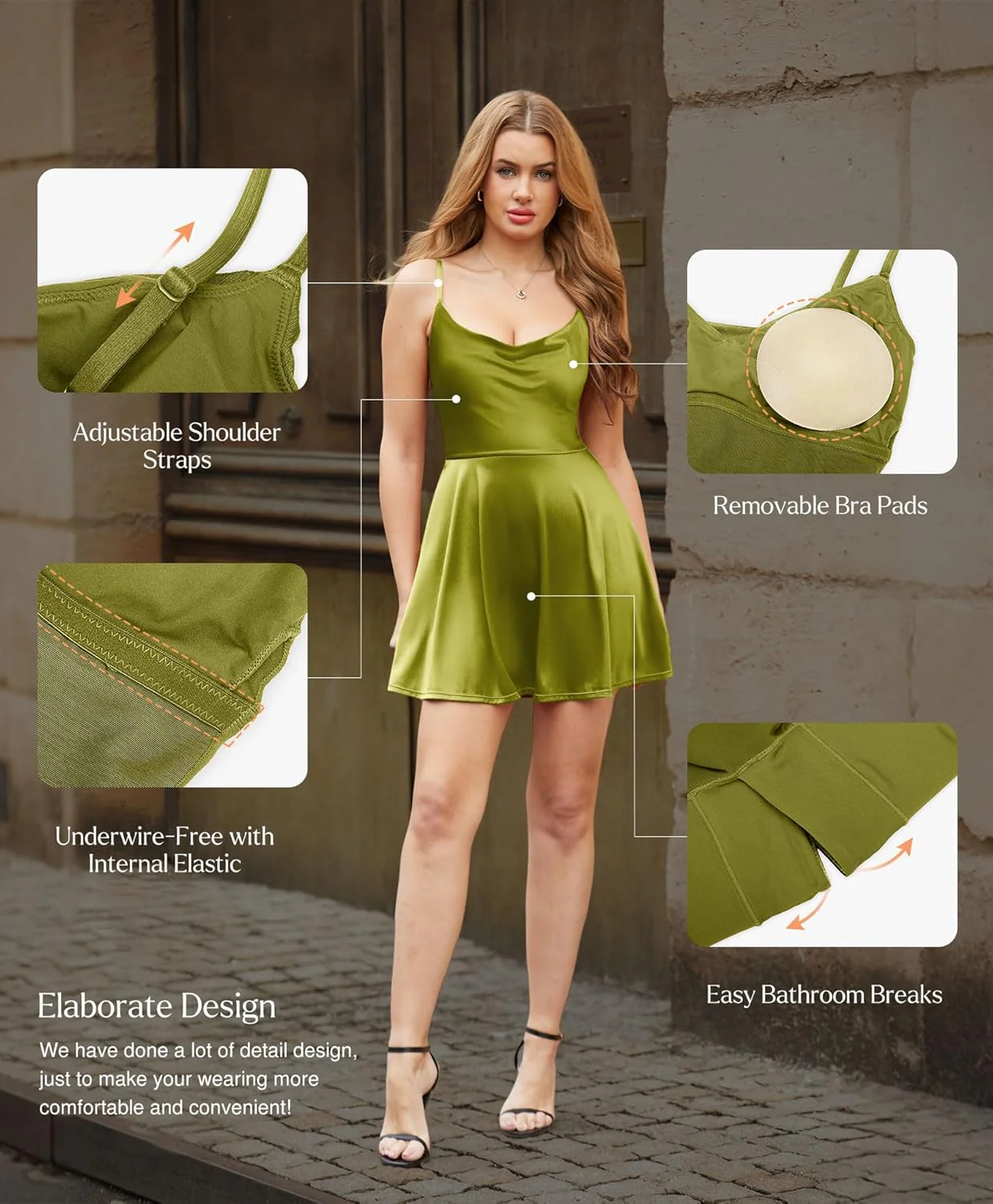 Shaping Corset Mini Dress – Curve-Enhancing & Confidence-Boosting - Image 9
