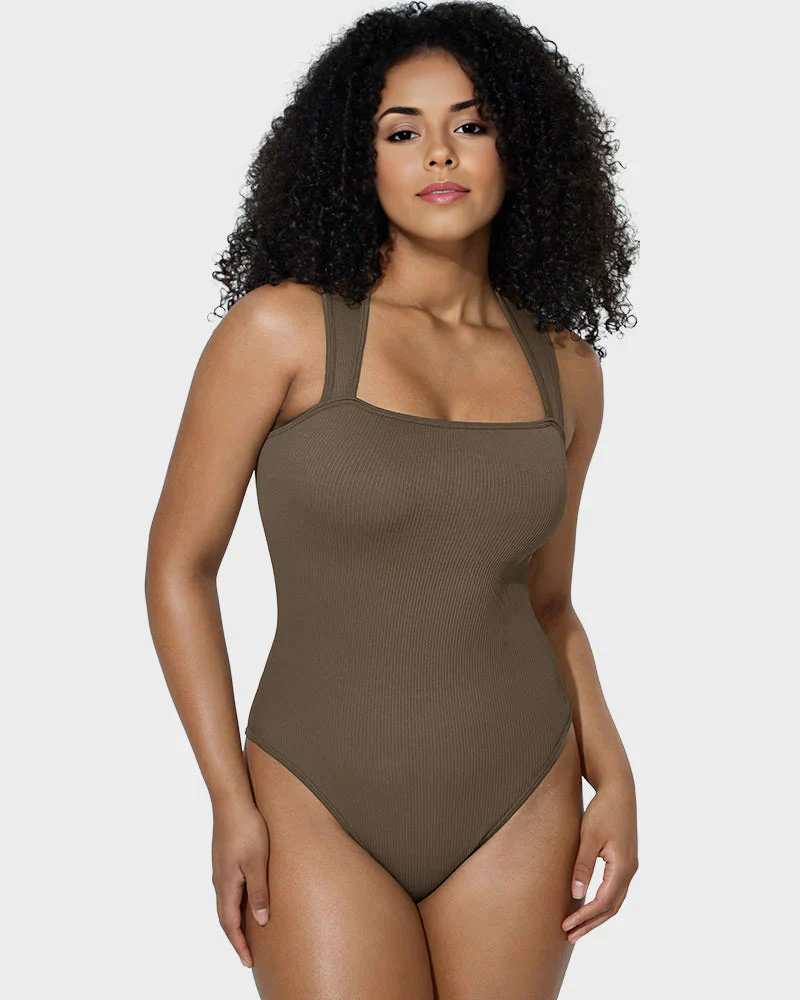 Sleeveless Tummy Control Tank Tops Bodysuits - Image 3