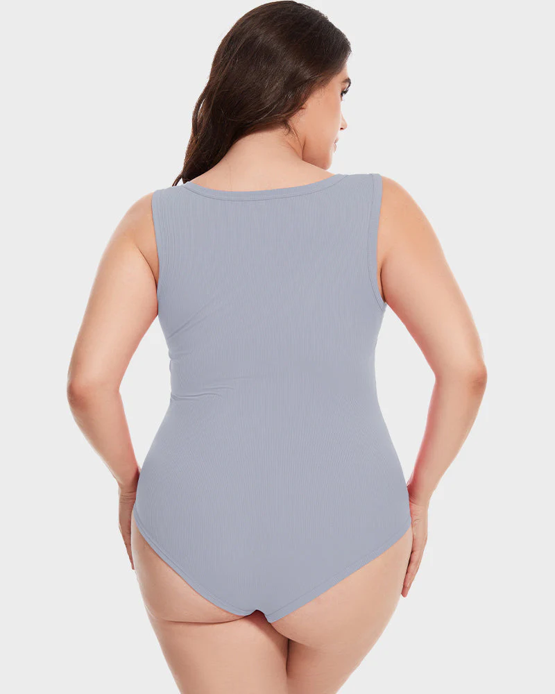 Sleeveless Tummy Control Tank Tops Bodysuits - Image 34