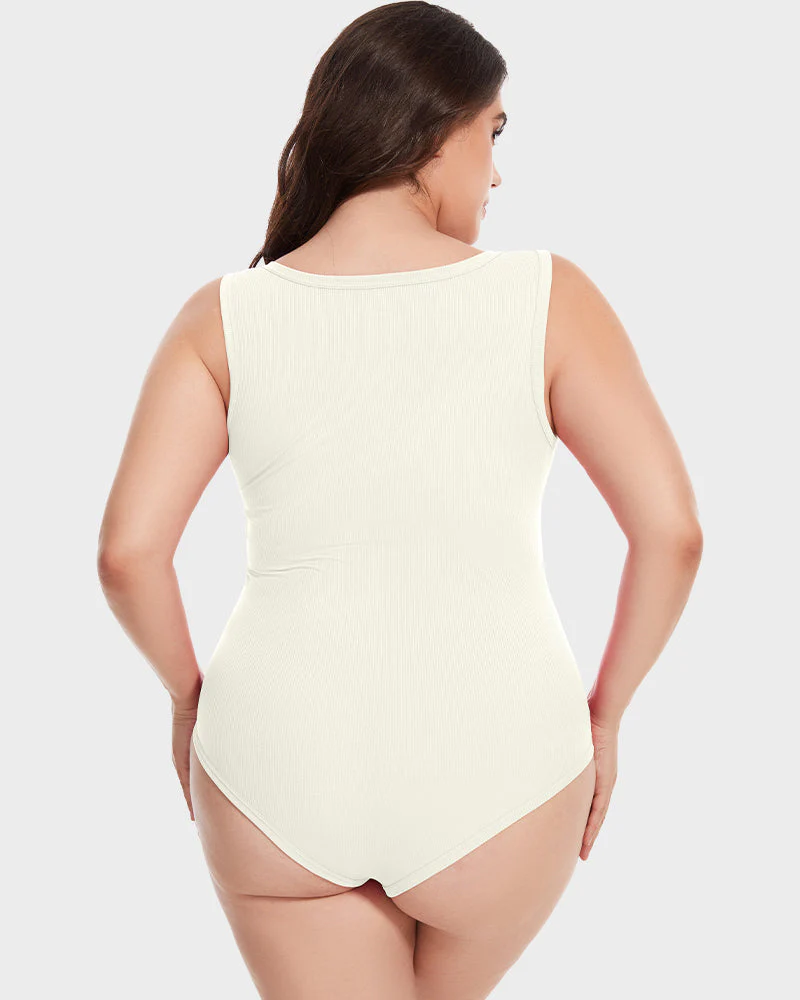 Sleeveless Tummy Control Tank Tops Bodysuits - Image 41