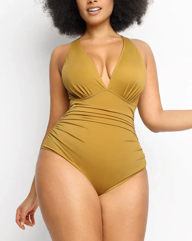 Smart Sculpt One Piece Tummy Control Swimsuit for Women - Image 10