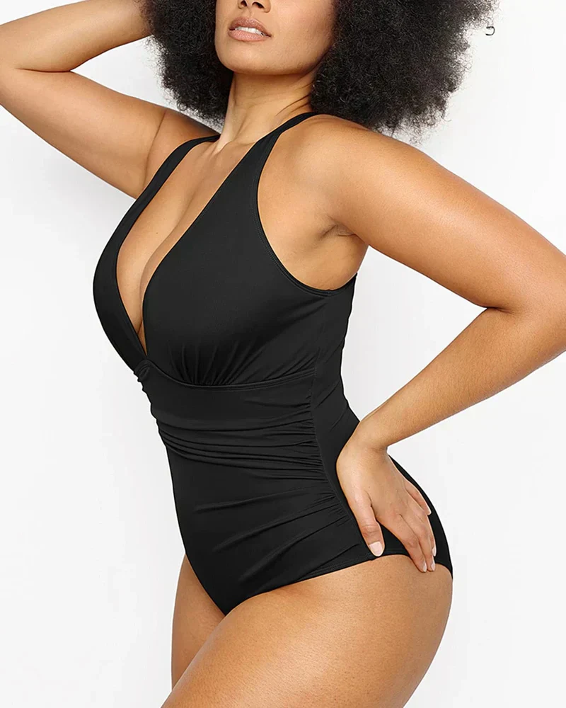 Smart Sculpt One Piece Tummy Control Swimsuit for Women - Image 3