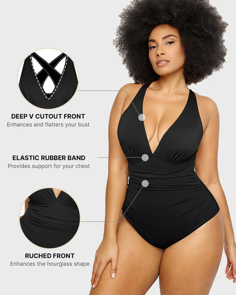 Smart Sculpt One Piece Tummy Control Swimsuit for Women - Image 5